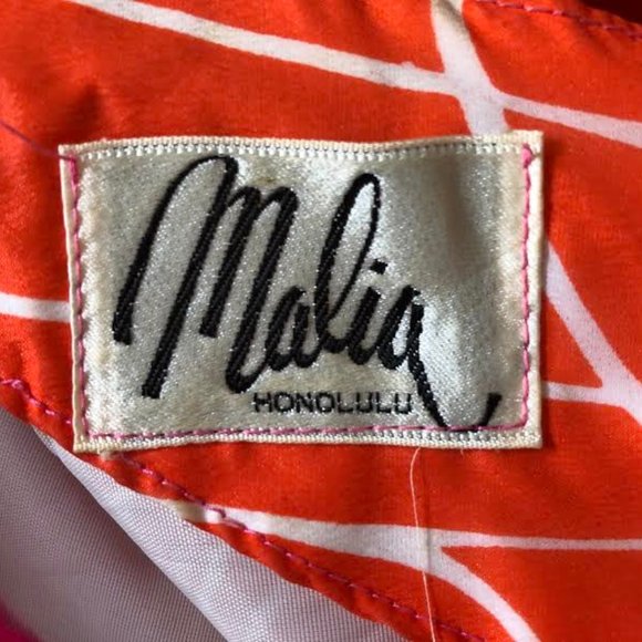 Vibrant 1960 Long Sleeved Retro Maxi Dress - Picture 4 of 4